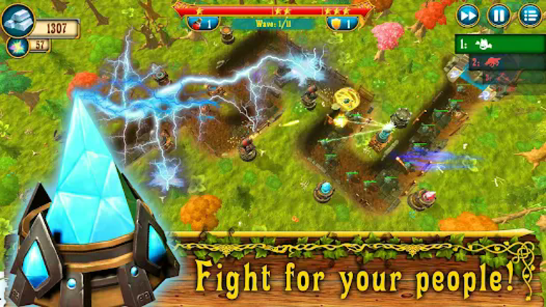 Fantasy Realm Tower Defense screenshot