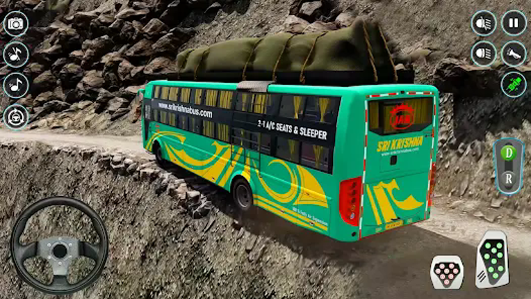 Offroad Bus Driving Bus Sim 3D screenshot