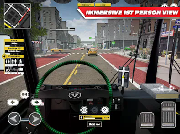 BUS Simulator PRO Urban Rivals screenshot