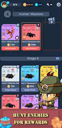 To Idle Or Not: Hunter Clicker Image
