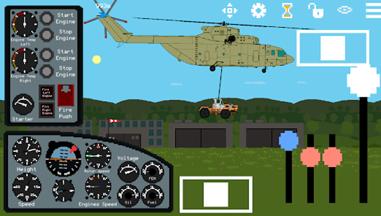 Pixel Helicopter Simulator Image