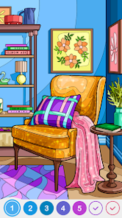 My Color Paint by Number Games screenshot