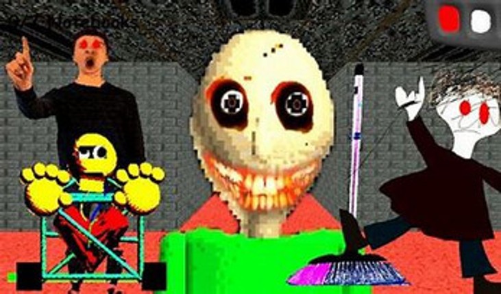 BALDi'S SUPER EXTRA SCARY BASiCS ANDROiD Image