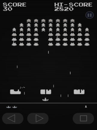 Vector Invaders in Space screenshot