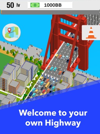 Idle Highway Toll screenshot