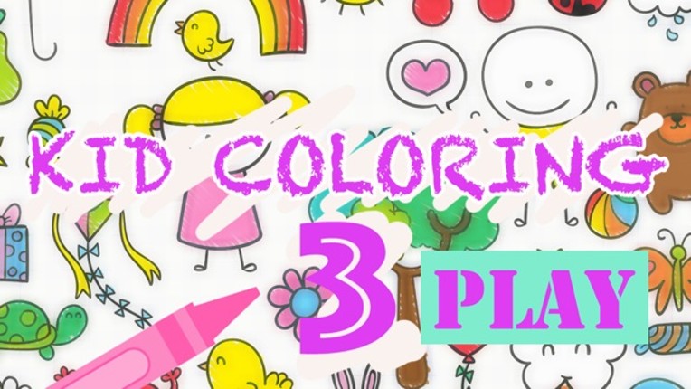 Kid Coloring 3 - Painting for kids free game screenshot