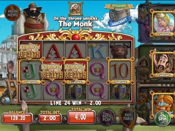 Kingdom of Wealth Slots screenshot