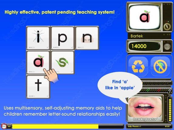 Letter Sounds 1 : Phonics Graphemes for Beginners Image
