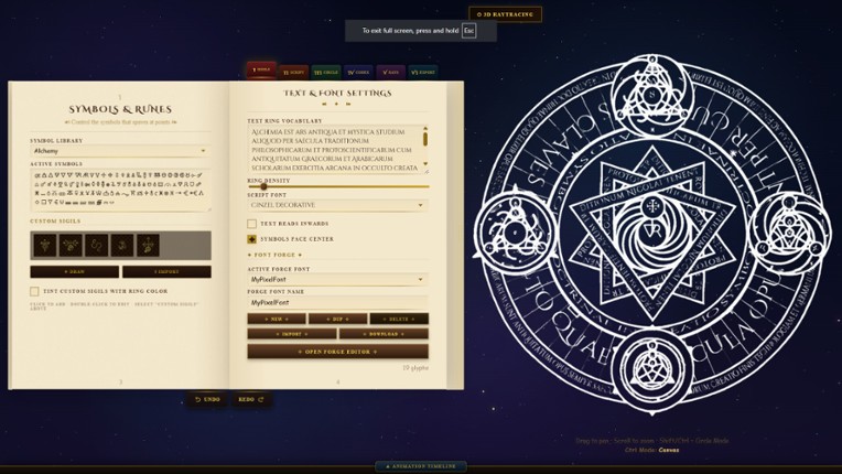Magic Circle Generator screenshot