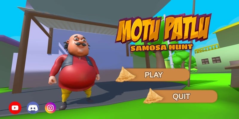 Motu Patlu : Samosa Hunt Game Cover