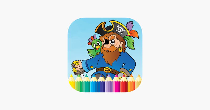 Pirate Coloring Book - Sea Drawing for Kids Free Games Image