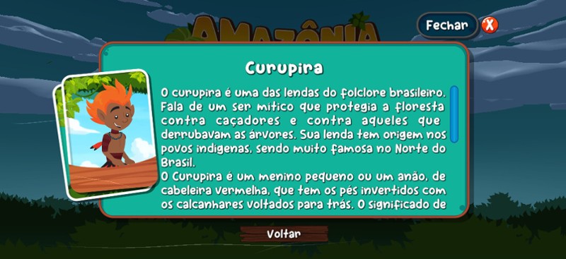 Amazônia Viva Game: animais em extinção screenshot