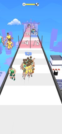 Basketball Run 3D screenshot