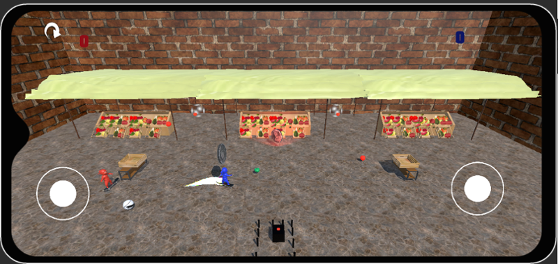 Carrera de frutas multiplayer Game Cover