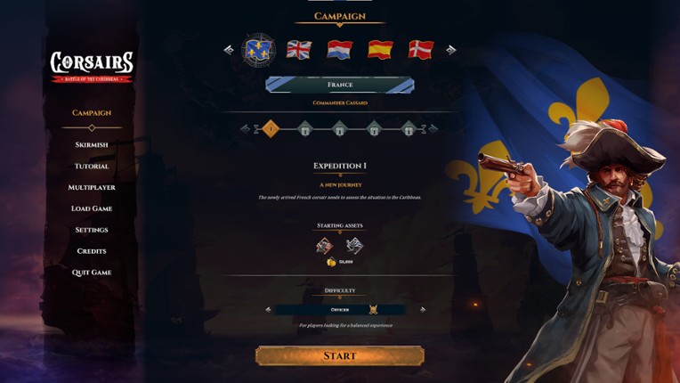 Corsairs - Battle of the Caribbean screenshot