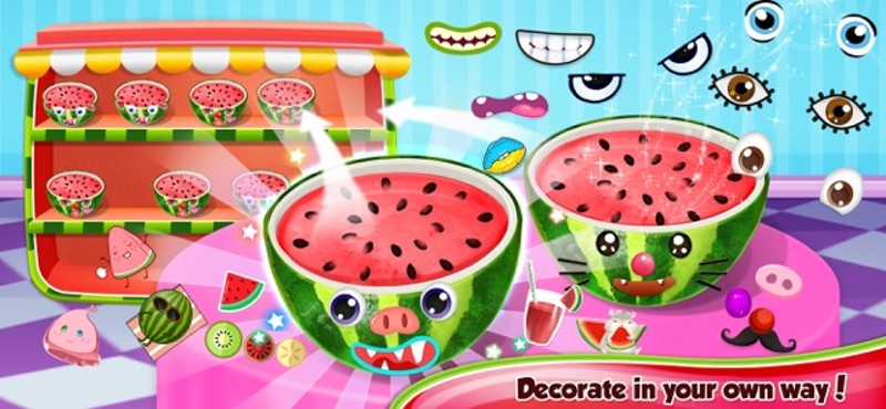 Creative Watermelon Slime Fun screenshot