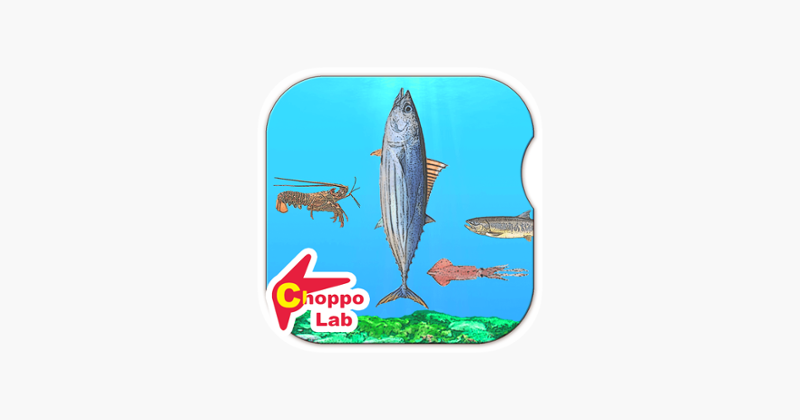 Delicious! SeaCreatures -Simple Pictorial Book Kids Game - Image