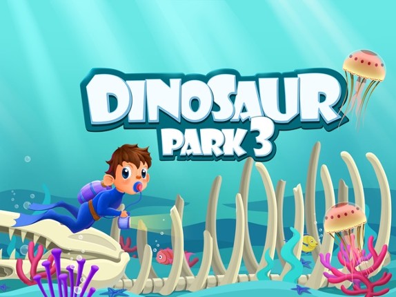 Dinosaur Park 3: Sea Monster - Fossil dig &amp; discovery dinosaur games for kids in jurassic park screenshot