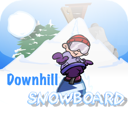 Downhill Snowboard Game Cover