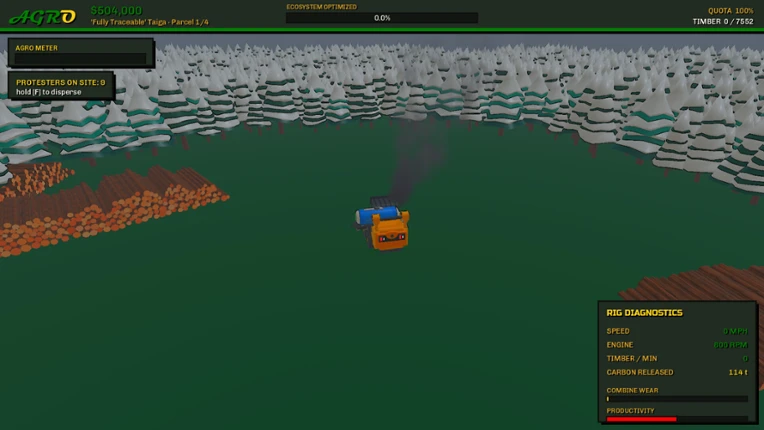 EVIL Agribusiness Simulator screenshot