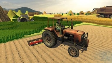 Farm Village Tractor - 3d simulator Image