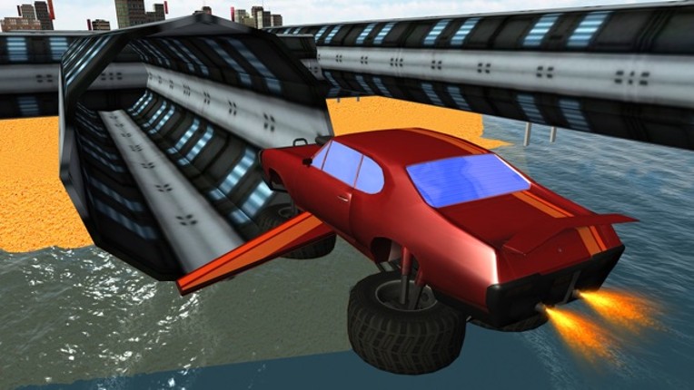 Flying Monster Truck Drive – 3D Lorry Simulator screenshot