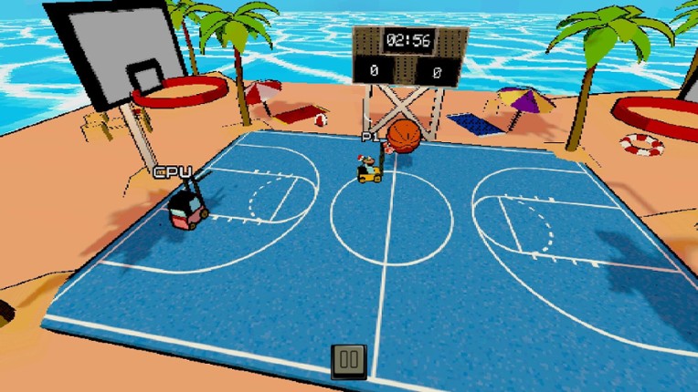 Forklift Basketball Image