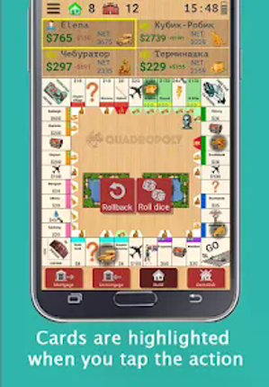 Quadropoly Pro screenshot