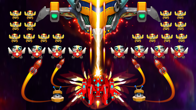 Galaxy Attack: Chicken Shooter screenshot