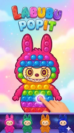 Labubu Games: Dress up & Merge screenshot