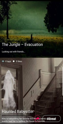 Creepy Horror Stories: Text Scary Chat Stories Image
