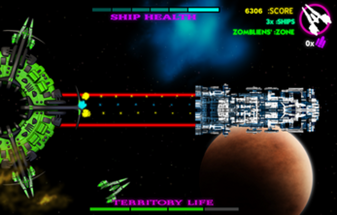 Defender Spacer screenshot