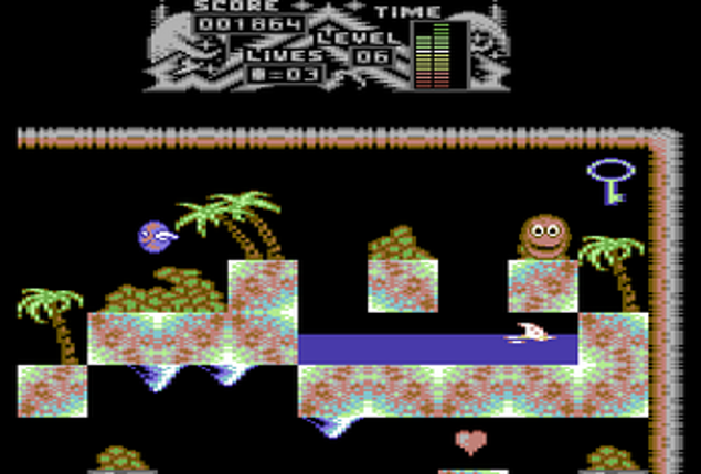 Jim Slim (C64) screenshot