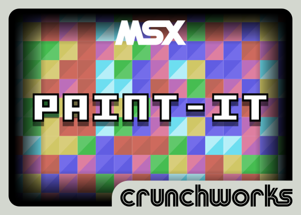 Paint-it for MSX Game Cover