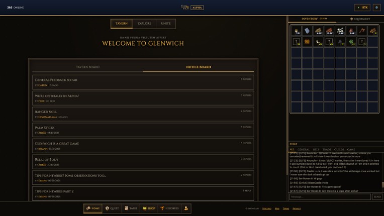 Glenwich Idle MMO Image