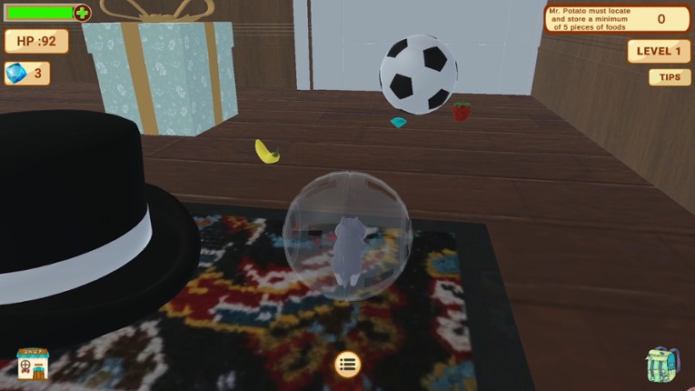 Hamsterball: Potato's Great Escape screenshot