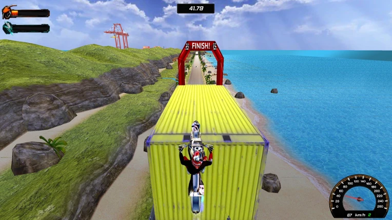 Hill Bike Racing 3D - Multiplayer 1V1 screenshot