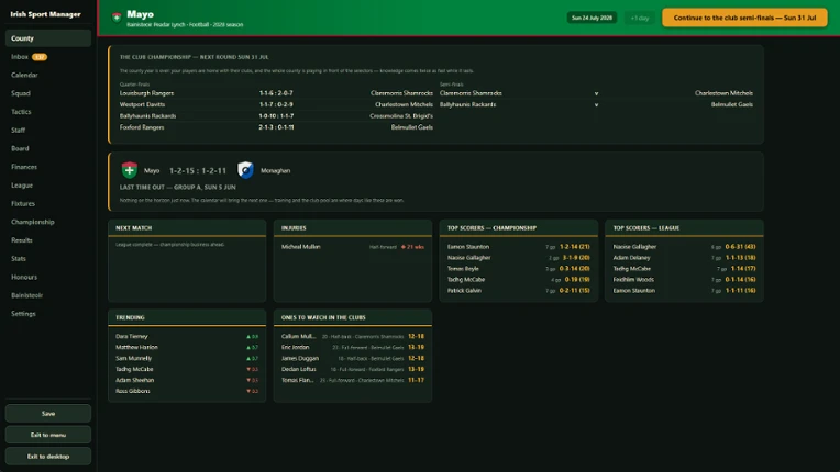 Irish Sport Manager Image