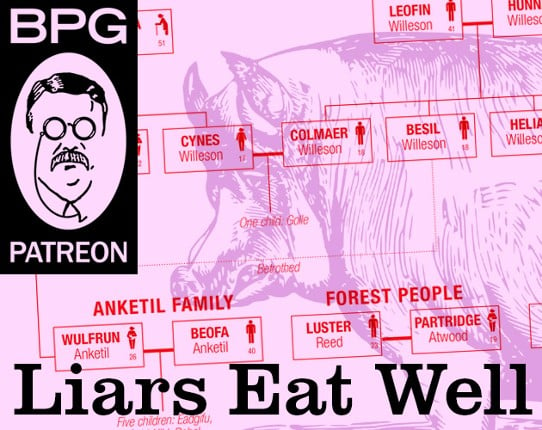 Liars Eat Well Game Cover