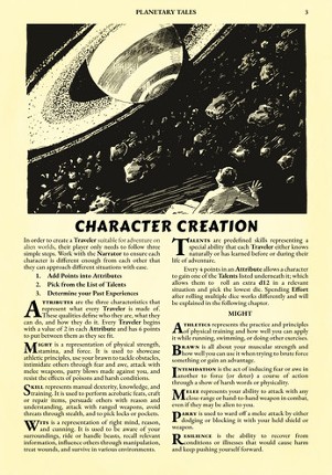 Planetary Tales: Science Fantasy Role-Playing Game Image