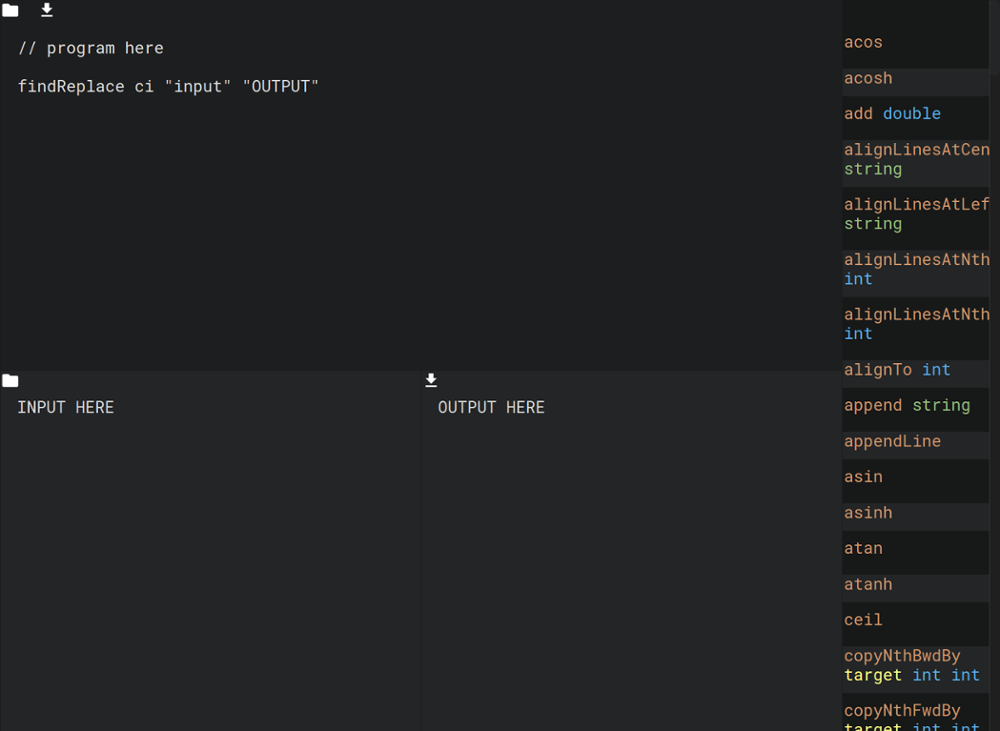 Games like Procedural Text Edit