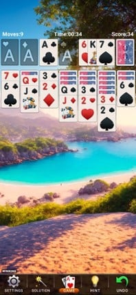 Solitaire Klondike 777 screenshot