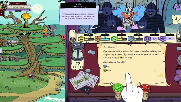 Stamperor! The Jester's Decree screenshot