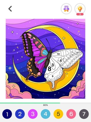 Tap Color Pro: Color By Number screenshot