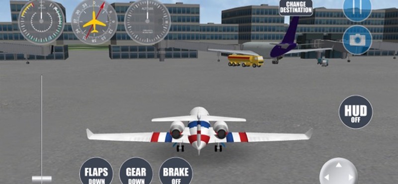 Airplane Paris screenshot