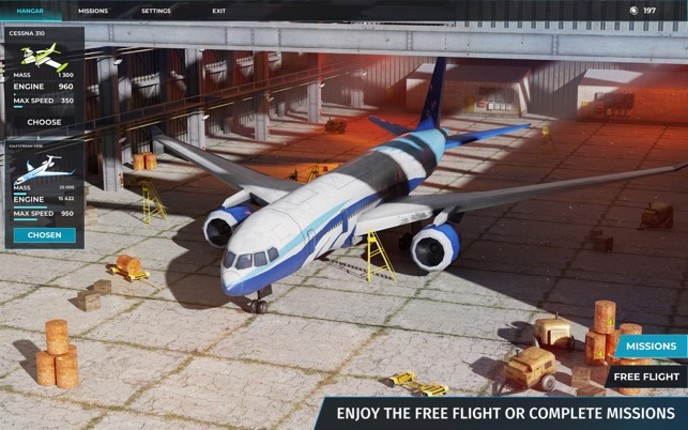 Airplane Sky Voyage Simulator Image