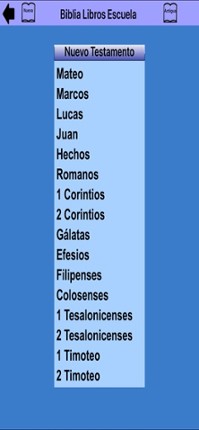 Aprenda Libros de la Biblia screenshot