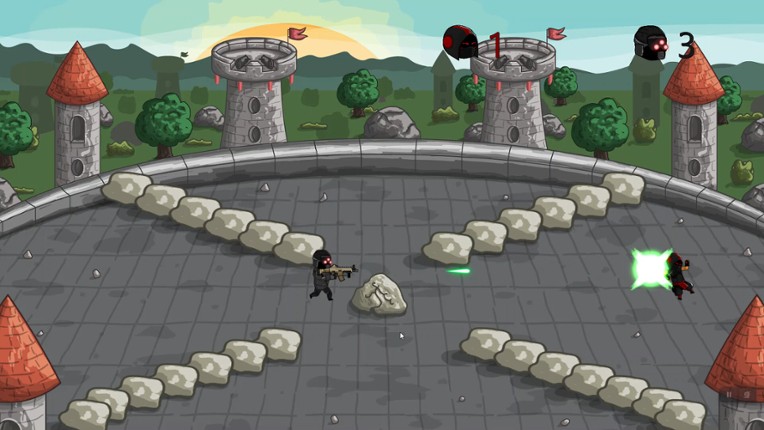 Bad Friends Shooter screenshot