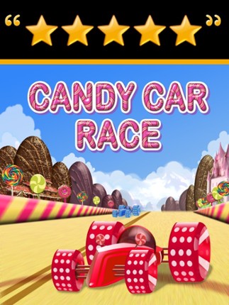Candy Car Race - Drive or Get Crush Racing screenshot