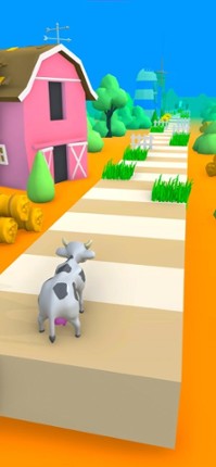 Cow Runner 3D Image